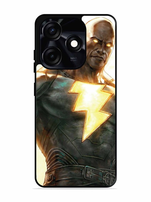 Tecno Spark 10C black Adam Close look