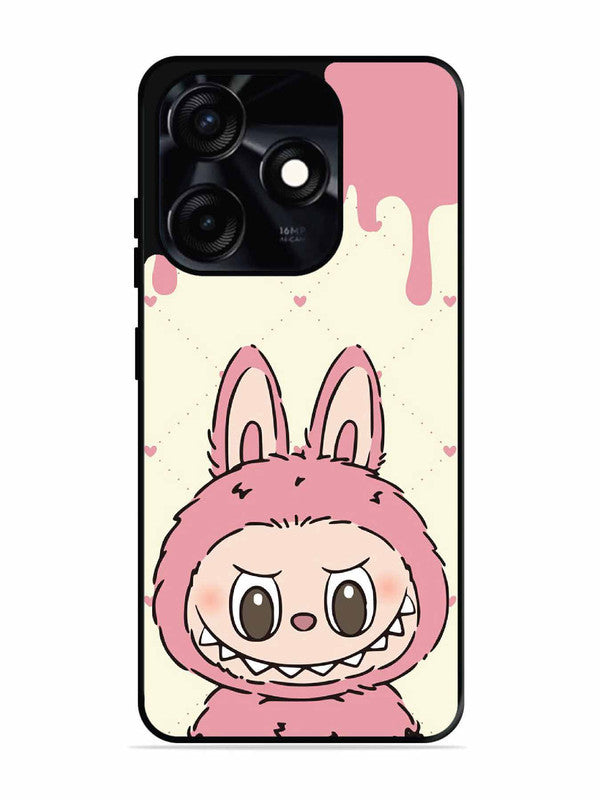 Tecno Spark 10C Labubu Closeup Pink