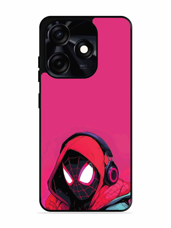 Tecno Spark 10C Spidey Listening Music