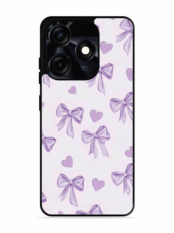 Tecno Spark 10C Bow Tie, Purple Hair Band
