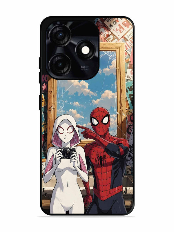 Tecno Spark 10C Spiderman and Spiderwoman