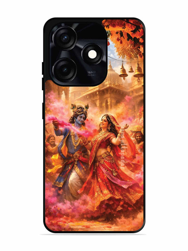 Tecno Spark 10C Radha Krishna Playing Holi