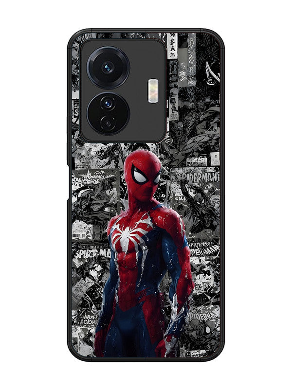 Vivo T1 Pro Spiderman Highlighted on News Paper
