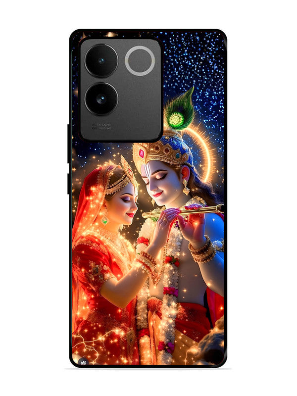 Vivo T2 Pro 5G | 2D Metal | Radha Krishna posing with flute | VI-T2P-462
