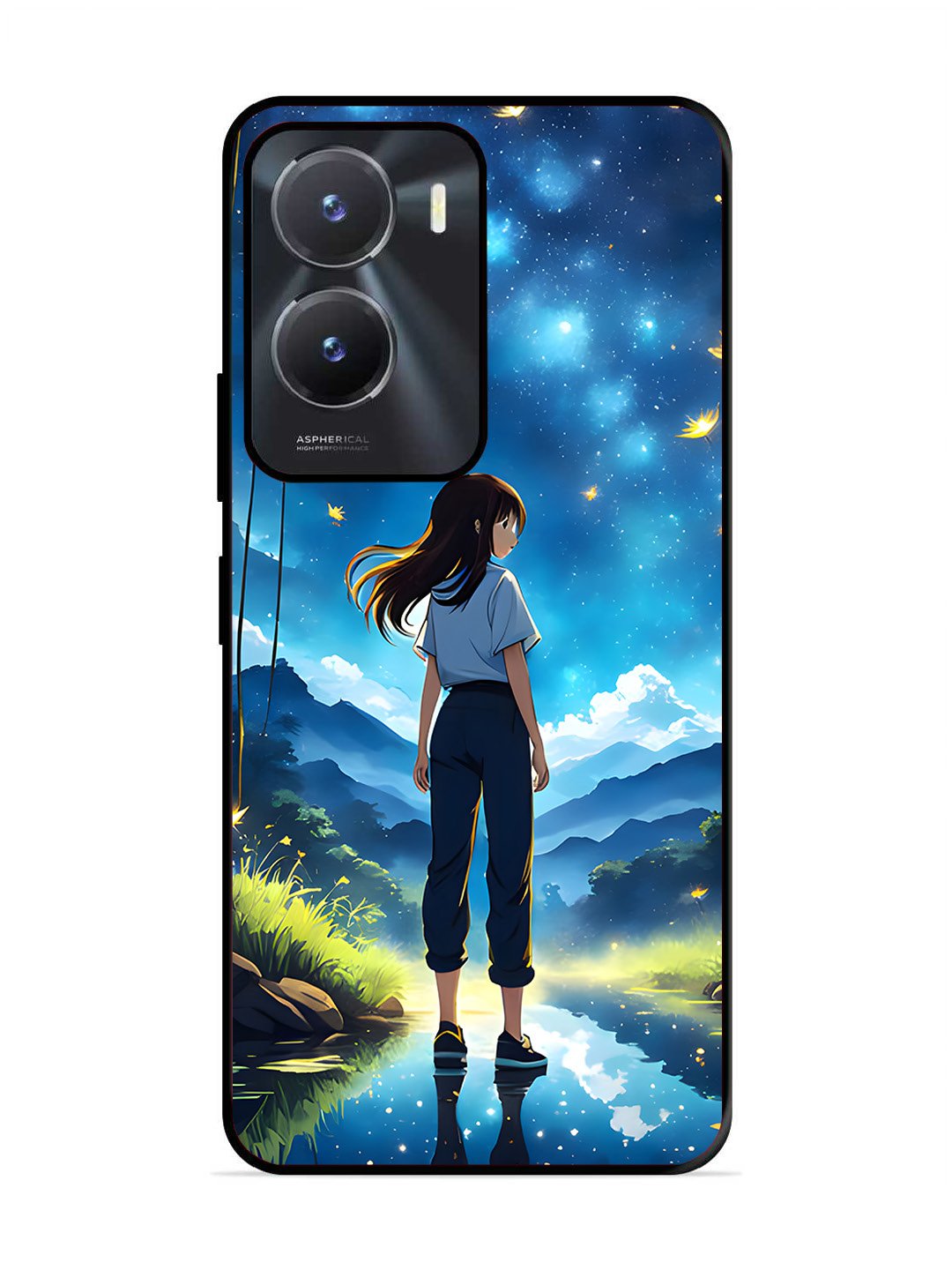 vivo y56 5g Girl In Beautiful Forest