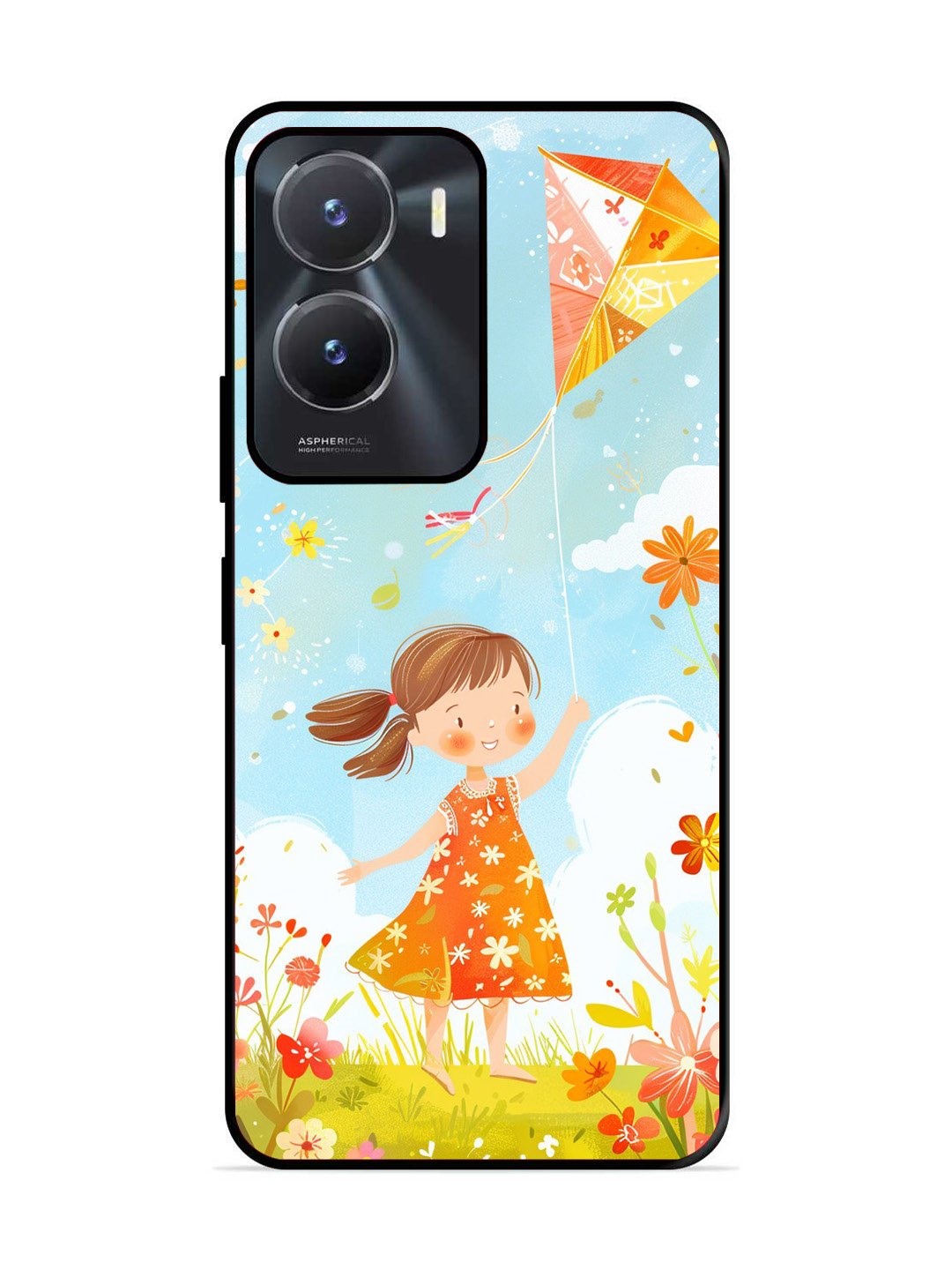 Vivo T2x 5g Little Girl Kite Flying