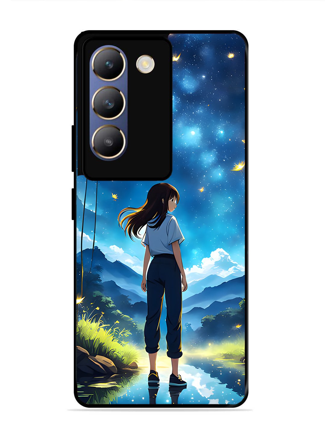 Vivo T3 5G Girl In Beautiful Forest