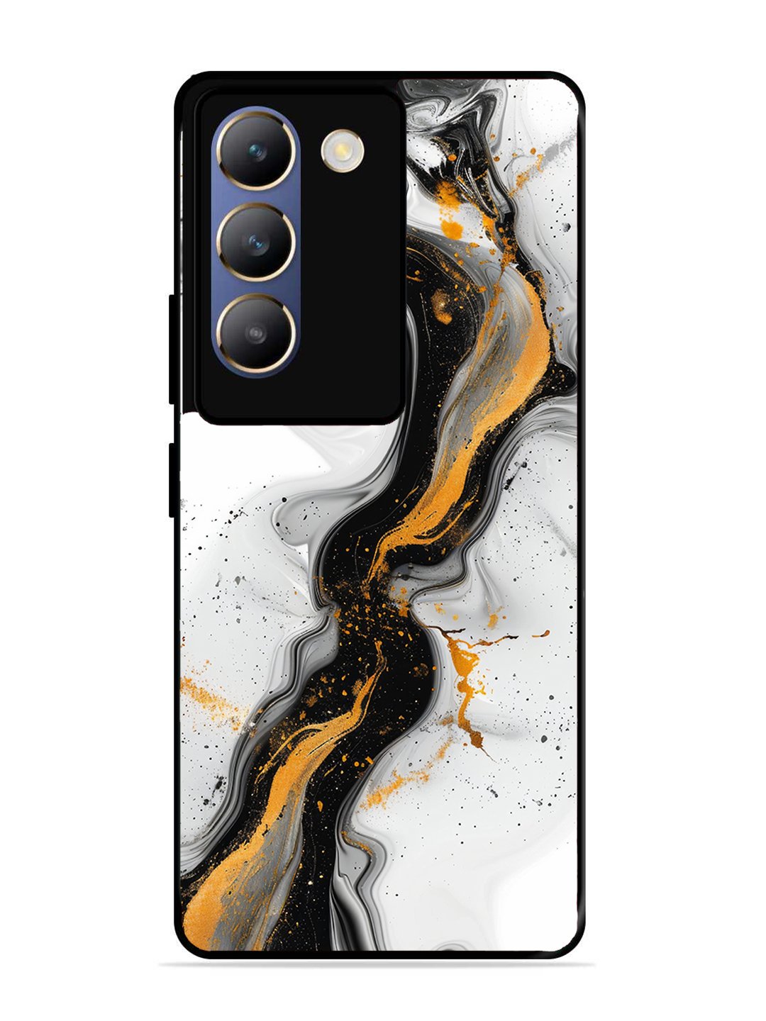 Vivo T3 5G Black And Golden Marble Essence