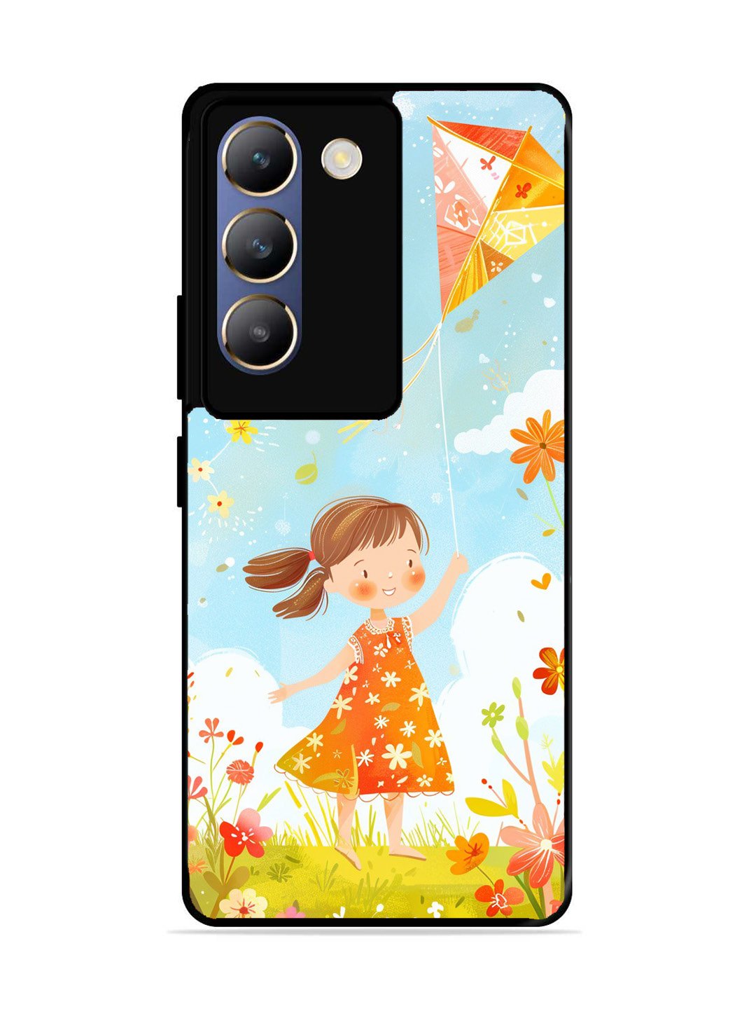 Vivo Y200E Little Girl Kite Flying