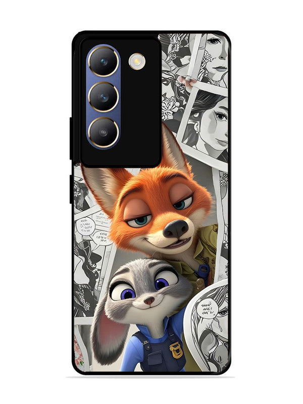 Vivo T3 5G Cute Nick wilde and judy hopps