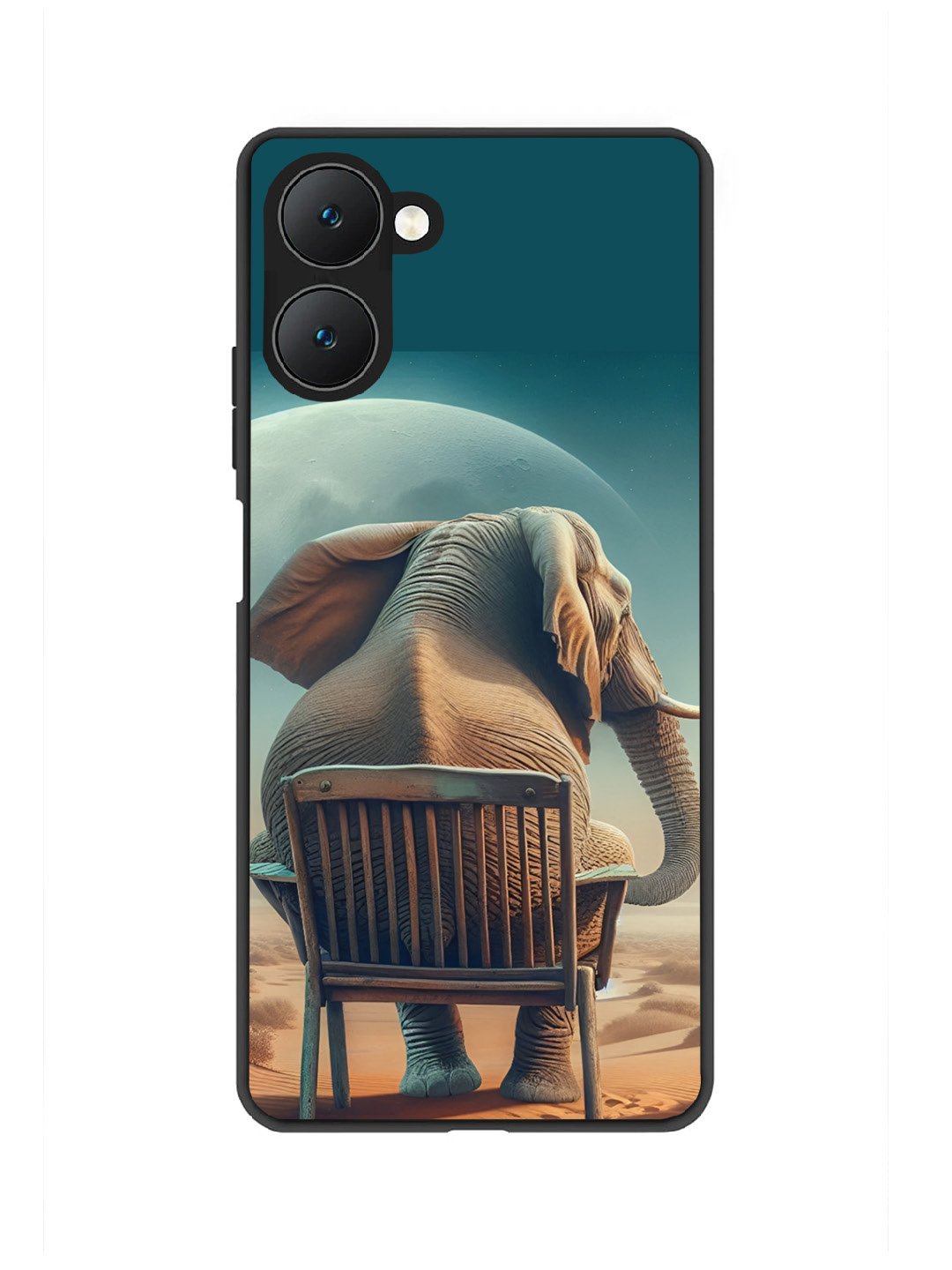 vivo T3 Lite 5G Baby Elephant om chair