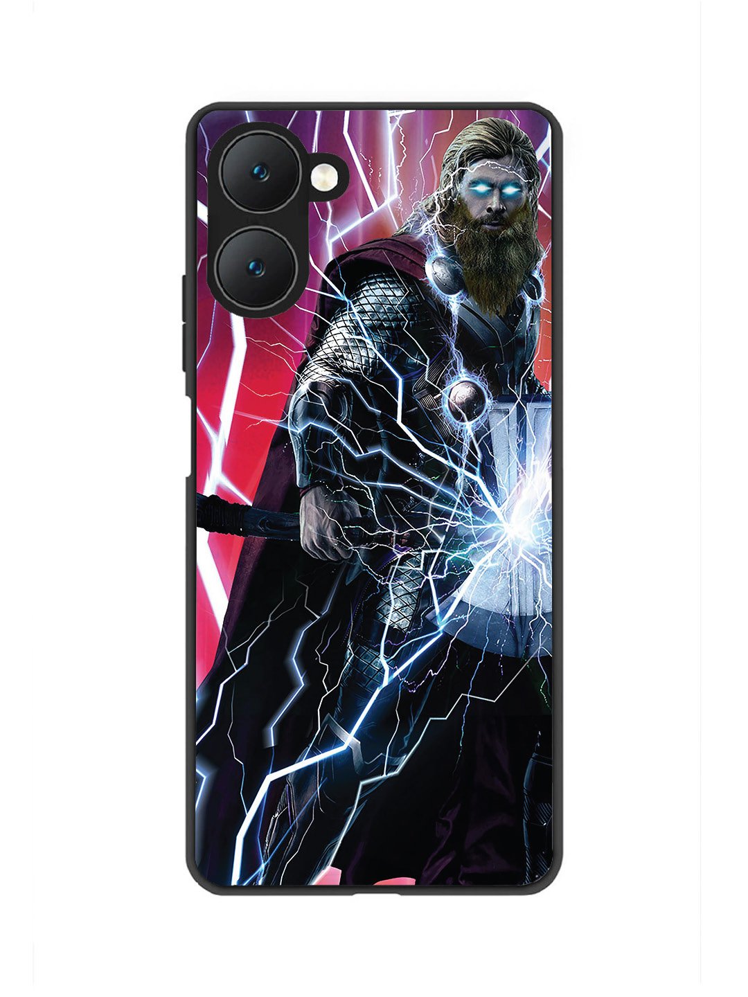 Vivo Y28e 5G thor stormbreaker hammer lightning