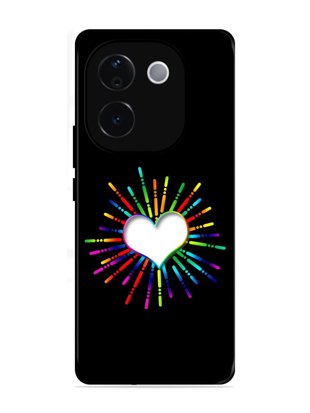 vivo T3 Pro 5G Colourful Heart on Black