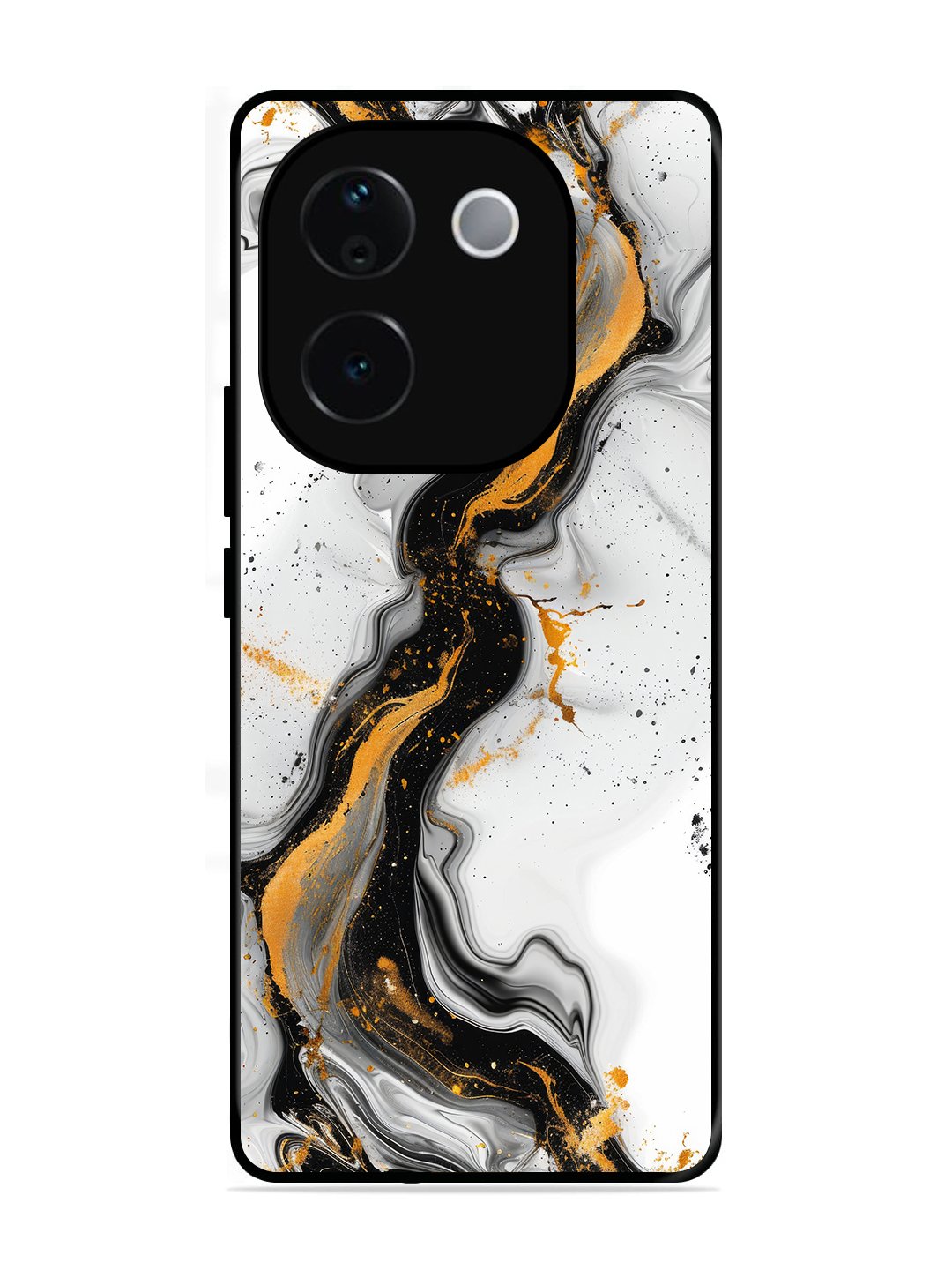 vivo T3 Pro 5G Black And Golden Marble Essence