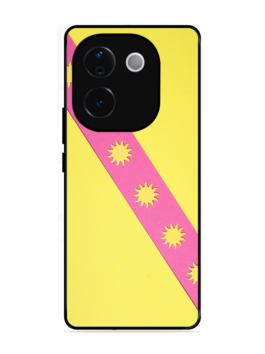 vivo T3 Pro 5G Pick Strip on Yellow Colour