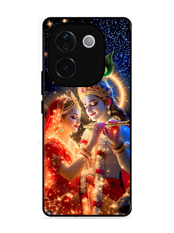 Vivo T3 Pro 5G Radha Krishna posing with flute