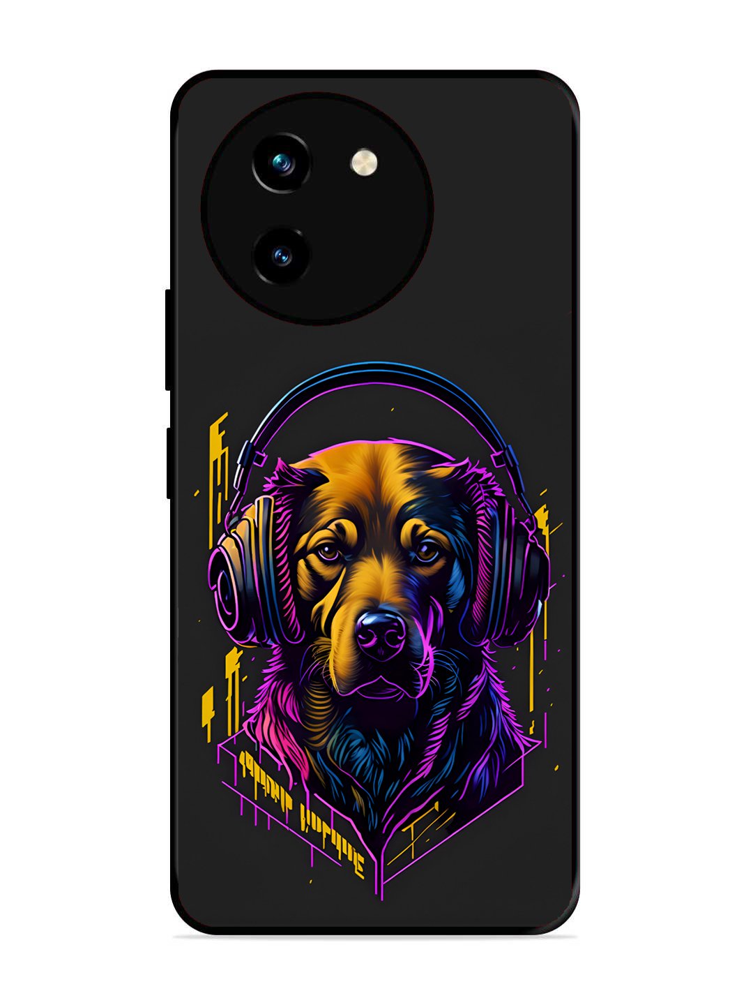 Vivo T3x 5G Music Lover Dog