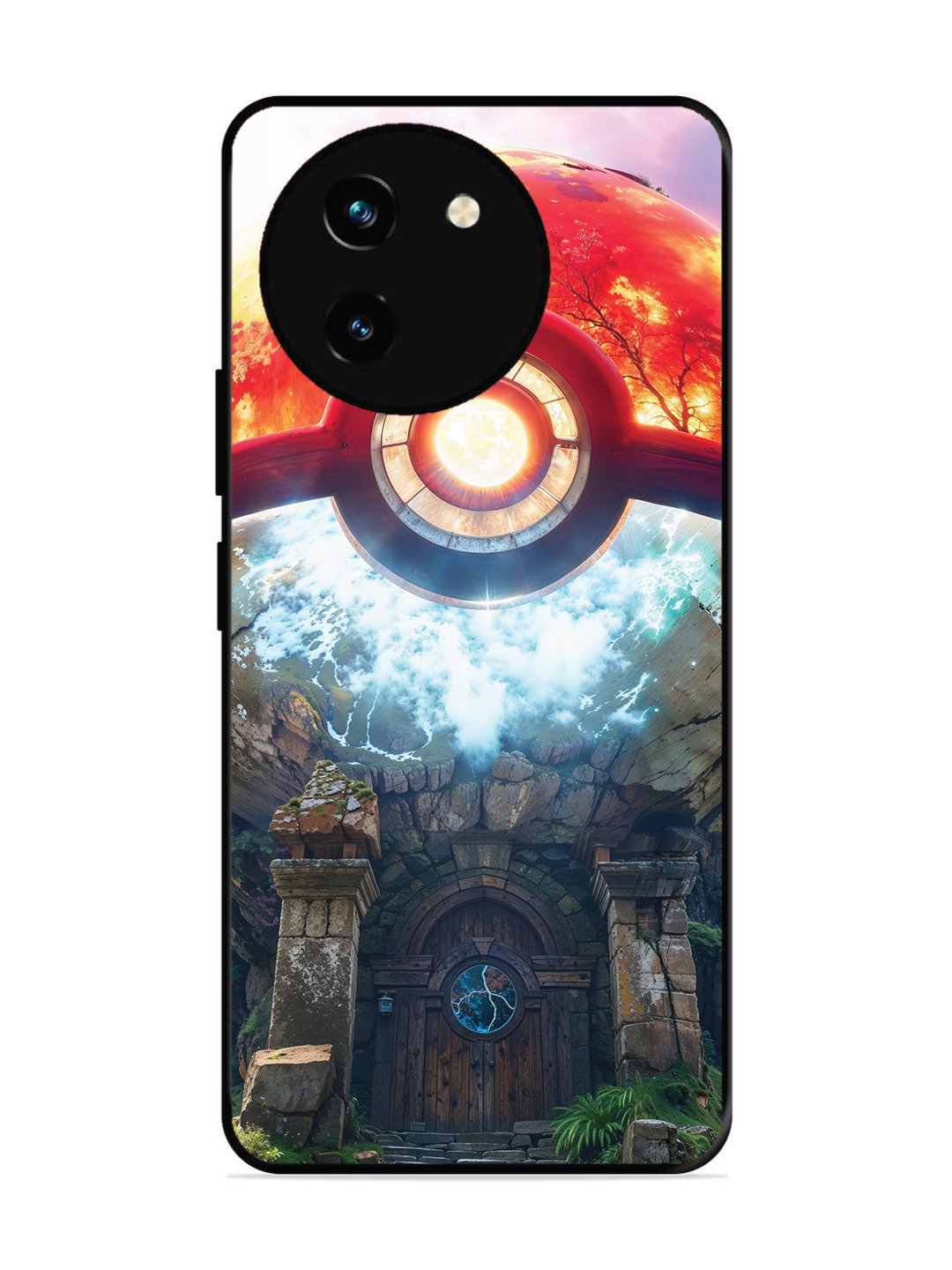 Vivo T3x 5G Cartoon-ball-house-anime
