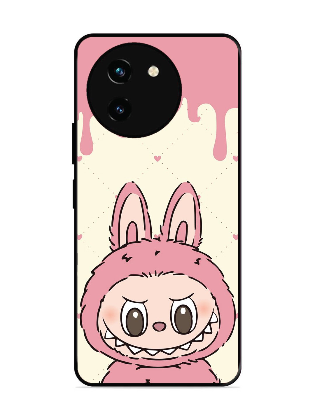Vivo T3x 5G Labubu Closeup Pink