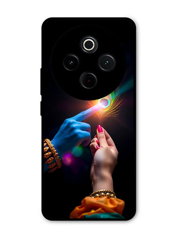 Vivo T4 5G Radha Krishna touching feather