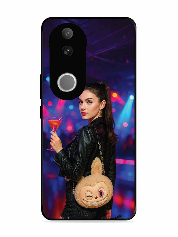 Vivo T4R Girl with Labubu Purs