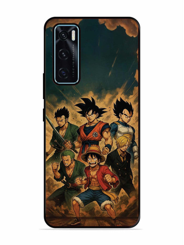 Vivo V20 SE OnePiece n Dragon Ball Z in one team