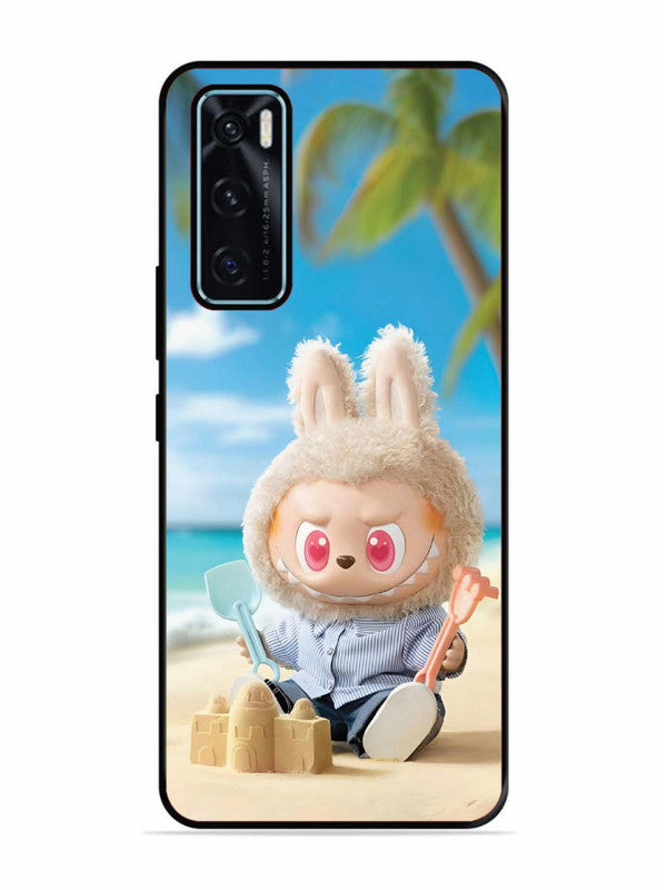 Vivo V20 SE Labubu at the Beach