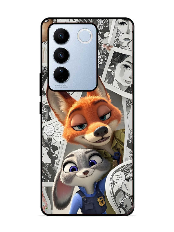 Vivo V27 5G Cute Nick wilde and judy hopps