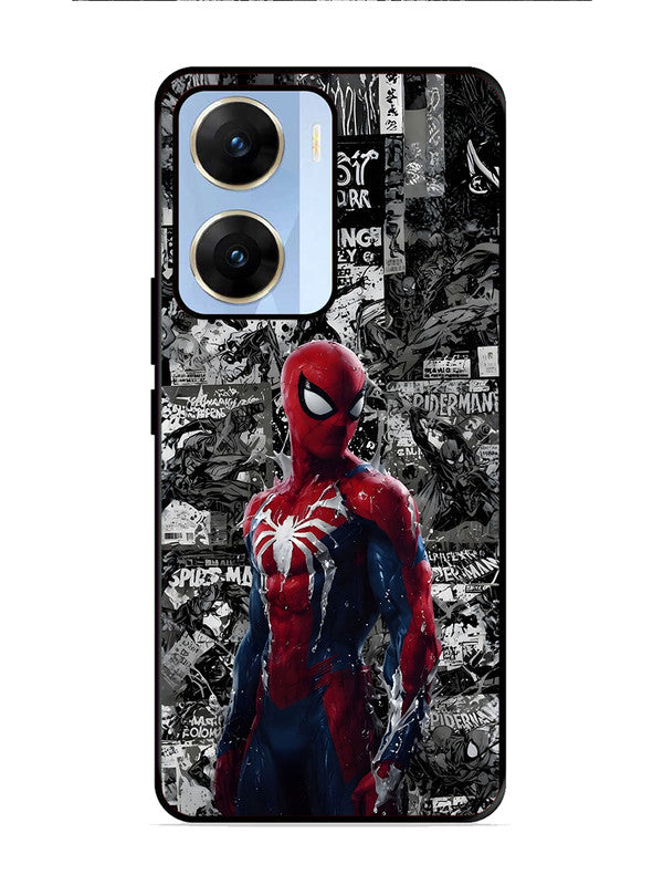 Vivo V29E 5G Spiderman Highlighted on News Paper