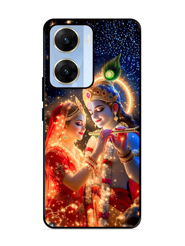 Vivo V29E 5G Radha Krishna posing with flute