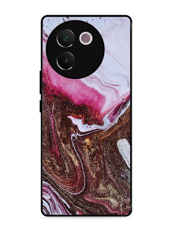 vivo v30e 5g Elegant Rose & Gold Marble