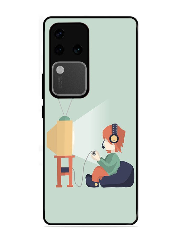 vivo v30 pro 5g Kid Playing Game