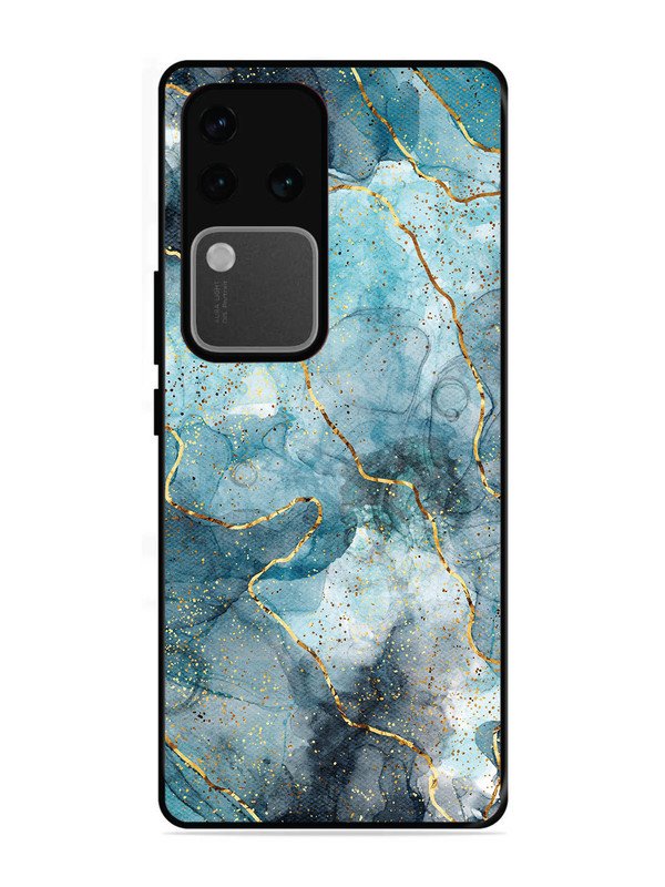vivo v30 pro 5g Oceanic Golden Strip Marble