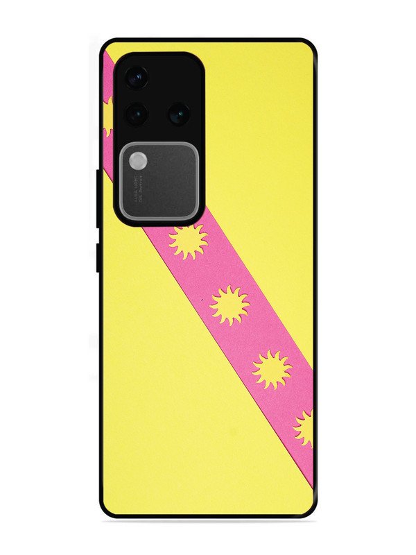vivo v30 pro 5g Pick Strip on Yellow Colour