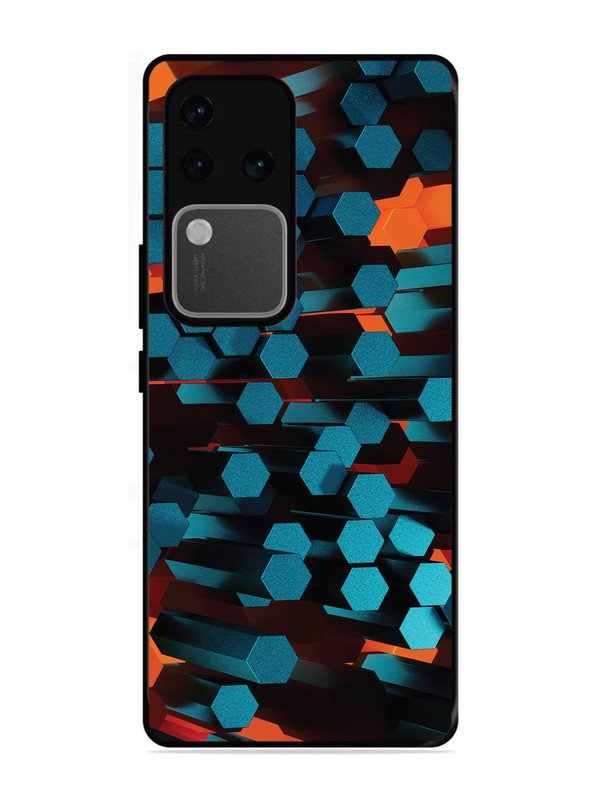 vivo v30 pro 5g Hexagon 3D Abstract