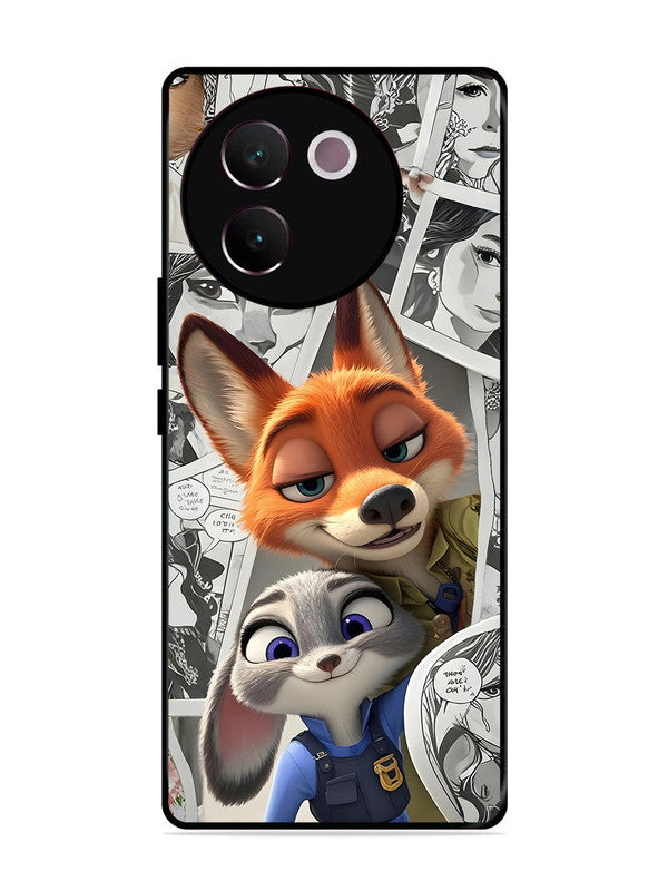Vivo V30E 5G Cute Nick wilde and judy hopps