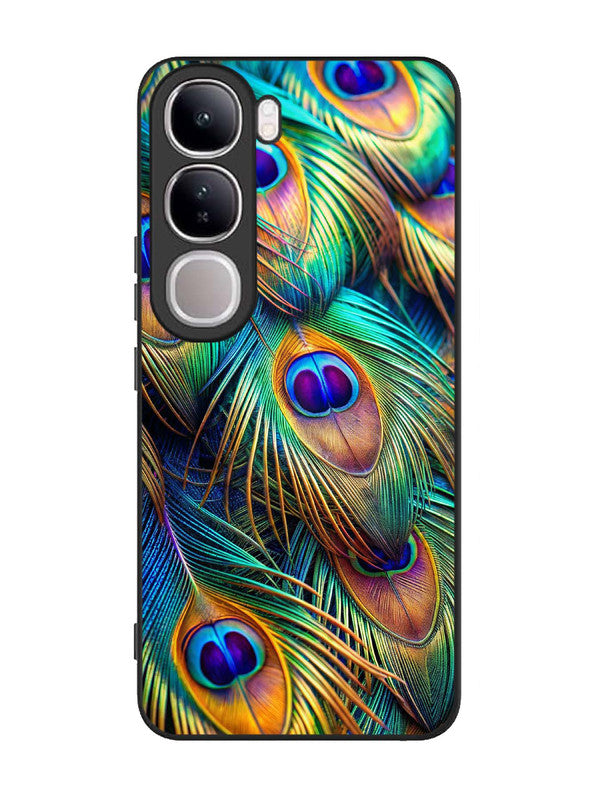 Vivo V40 Lite peacock feather