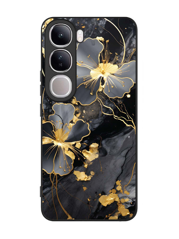 Vivo V40 Lite Dark Flowars