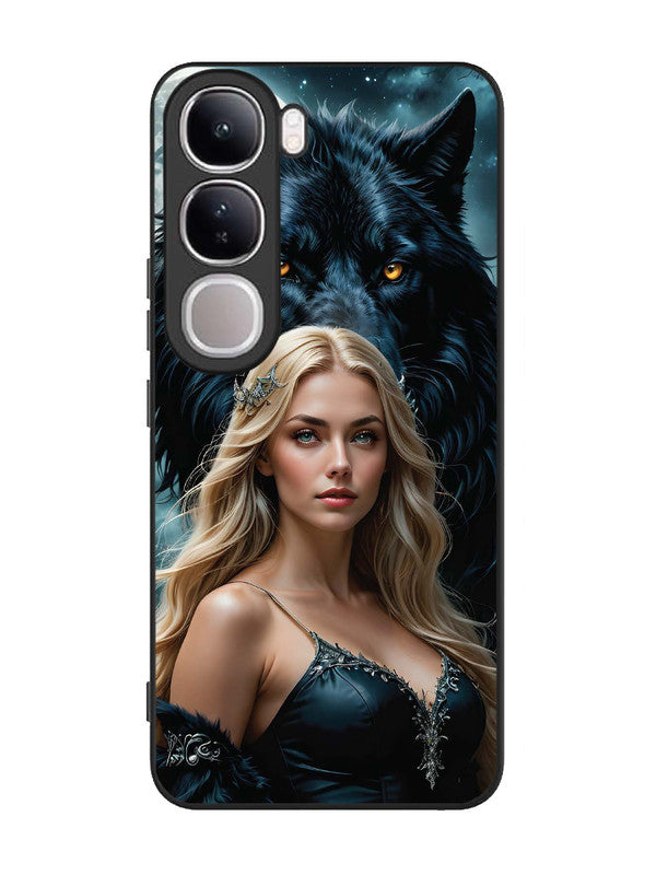 Vivo V40 Lite Wolf & Girl