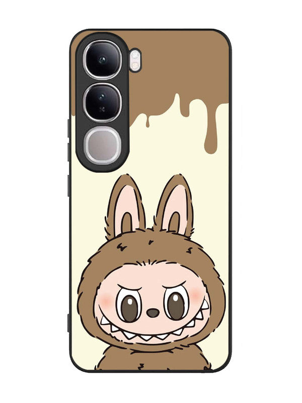 Vivo V40 Lite Labubu Closeup Chocolate