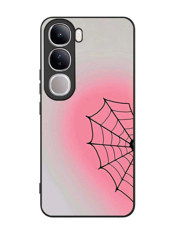 Vivo V40 Lite Spider Web Heart for Girl