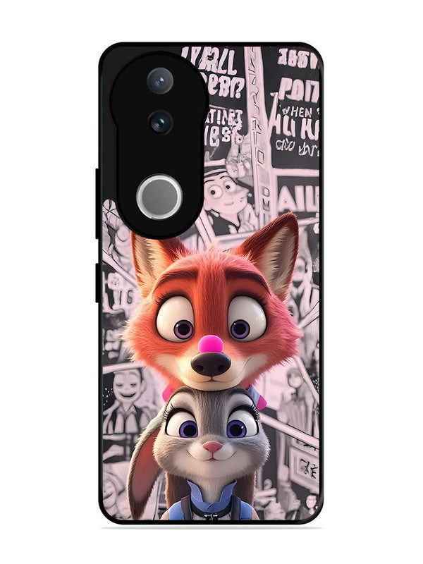 Vivo V50 Cute Nick wilde and judy hopps 2
