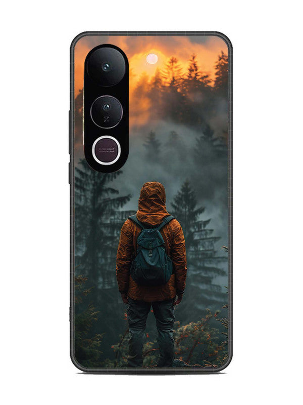 Vivo V50 Lite Alone in Forest