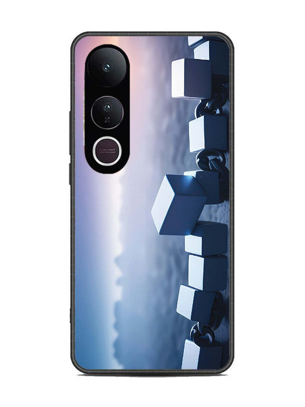 Vivo V50 Lite Minimalist Blockchain Cube Chain
