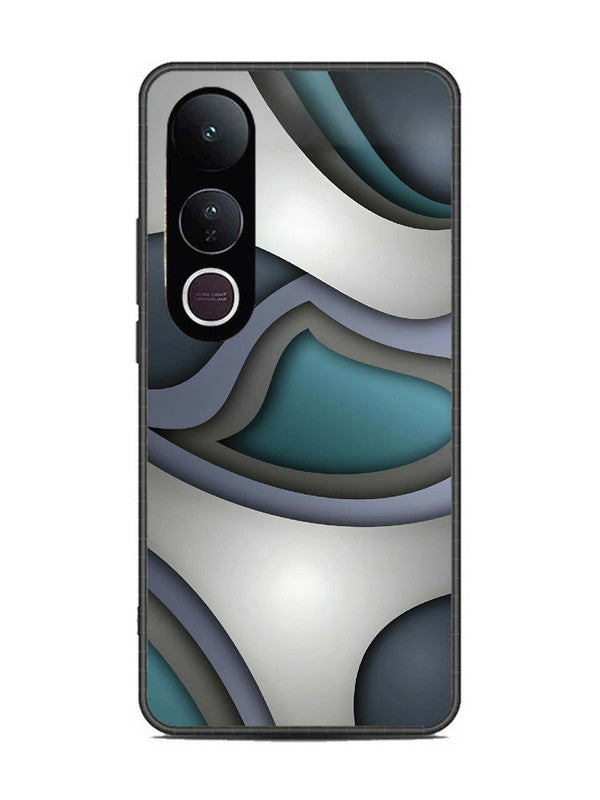 Vivo V50 Lite Slate Blue Gradient Wave