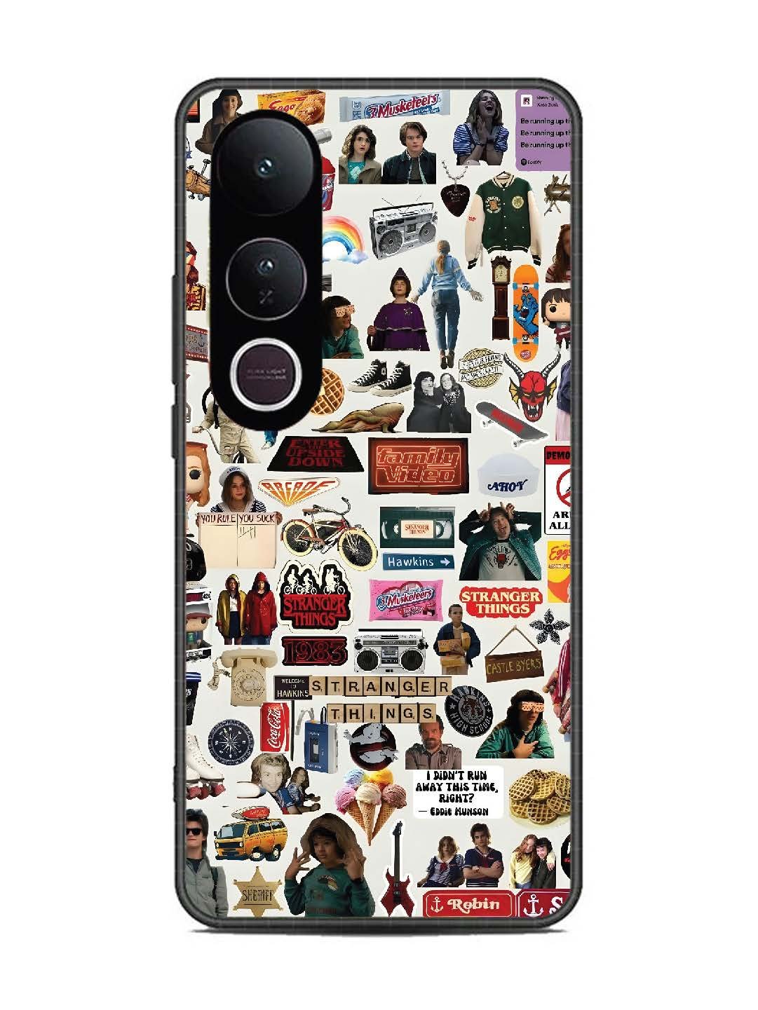 Vivo V50 Lite Stranger Things Sticker 1