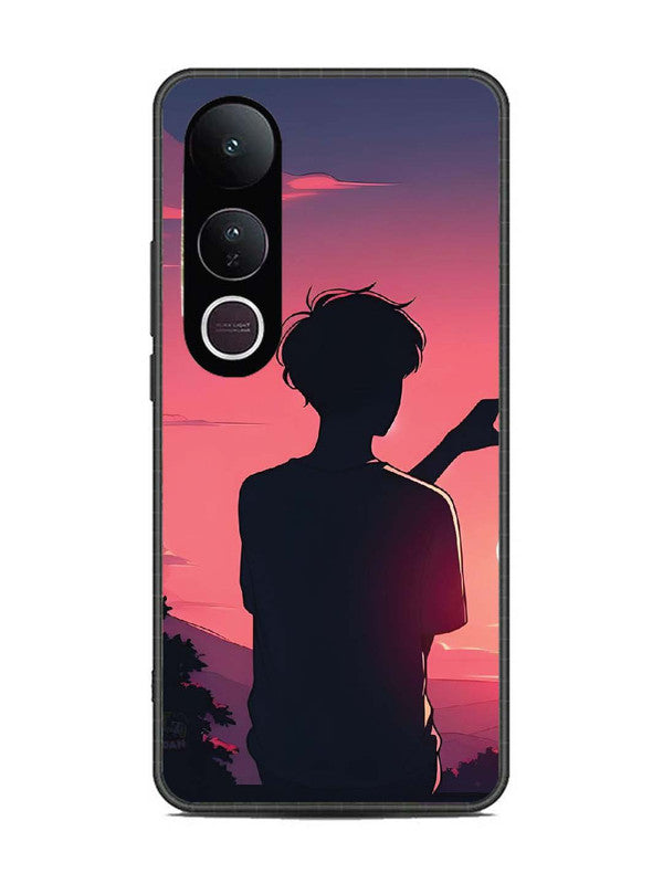 Vivo V50 Lite Love Heart with Hand Boy