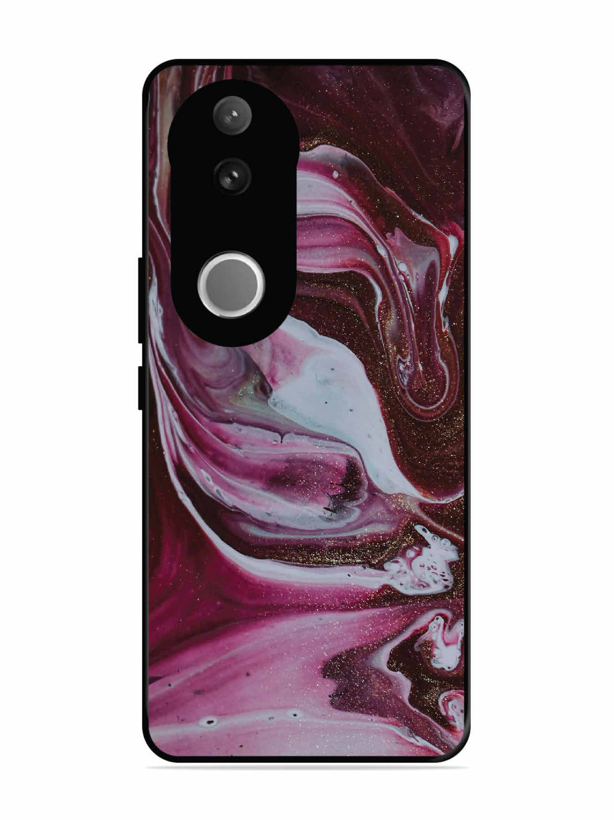 Vivo V50e Pink And Golden Marble