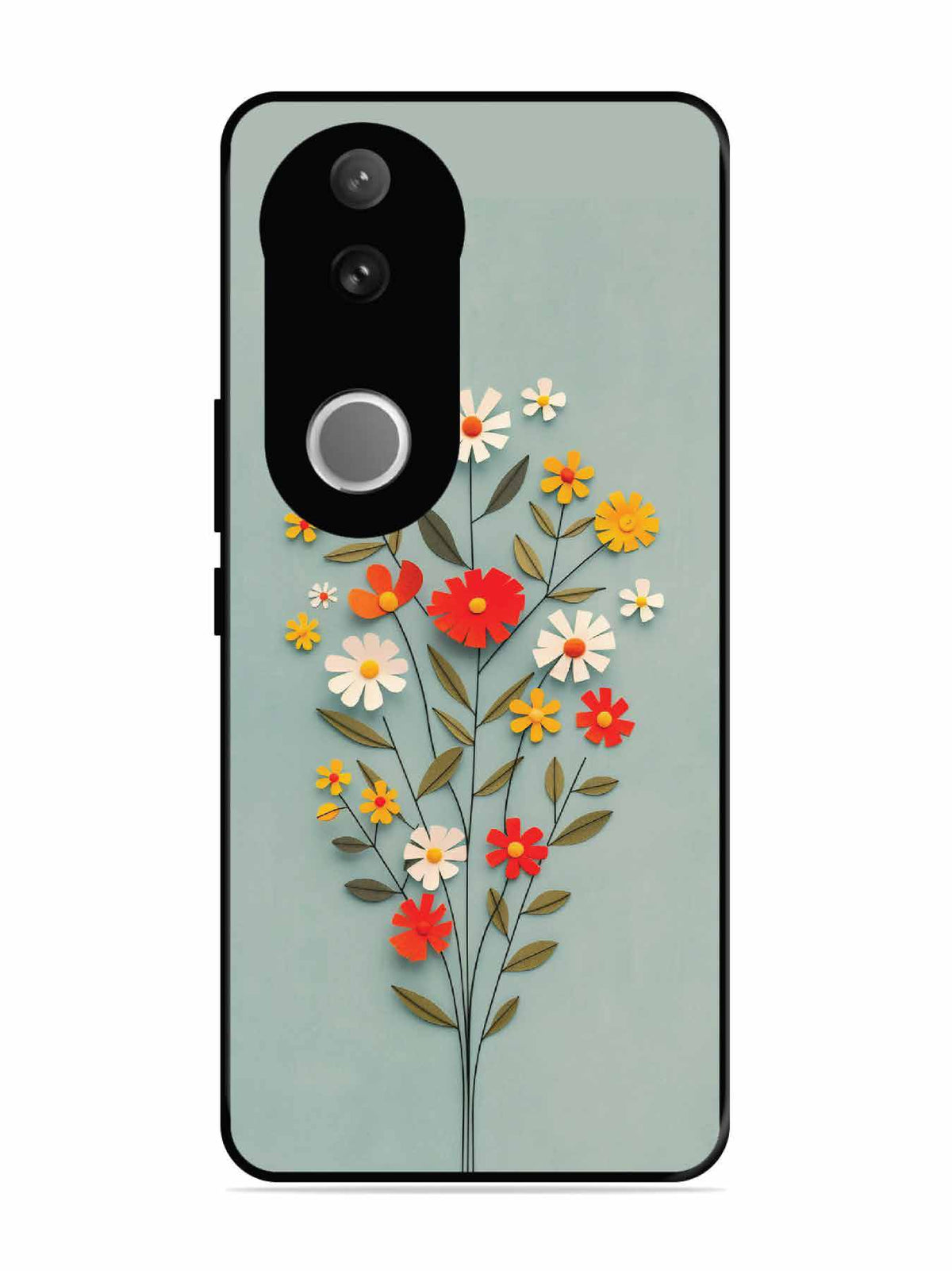 Vivo V50e Paper Flowers