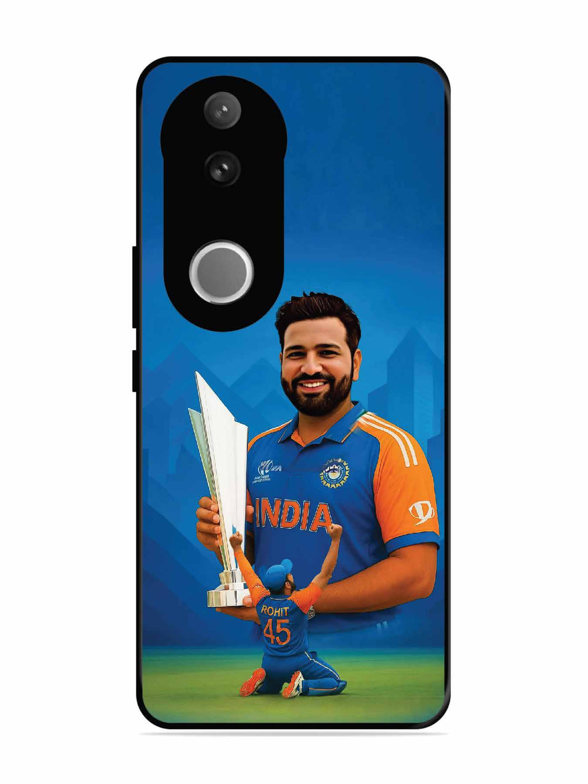 Vivo V50e Rohit Sharma Cricketer